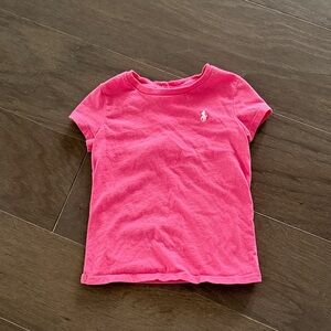 Polo by Ralph Lauren Kids Bright Pink Tee